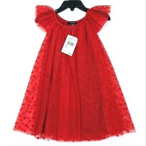 Girls Red Dress
